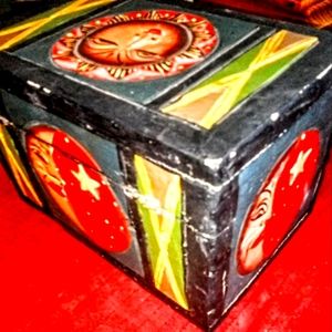 Vintage handpainted box